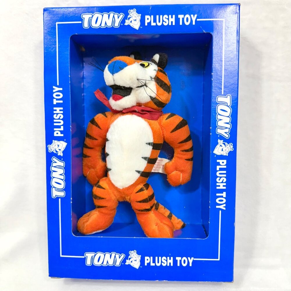 Tony The Tiger Plush/Stuffed Toy In Original Box  Kellogg Company  (1977)